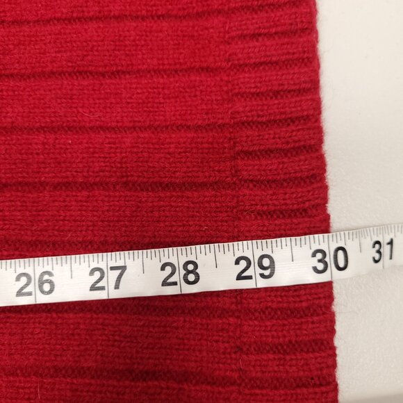 The North Face Mens Wool Crew Neck Long Sleeve Sweater Size XXL Red - Picture 4 of 6